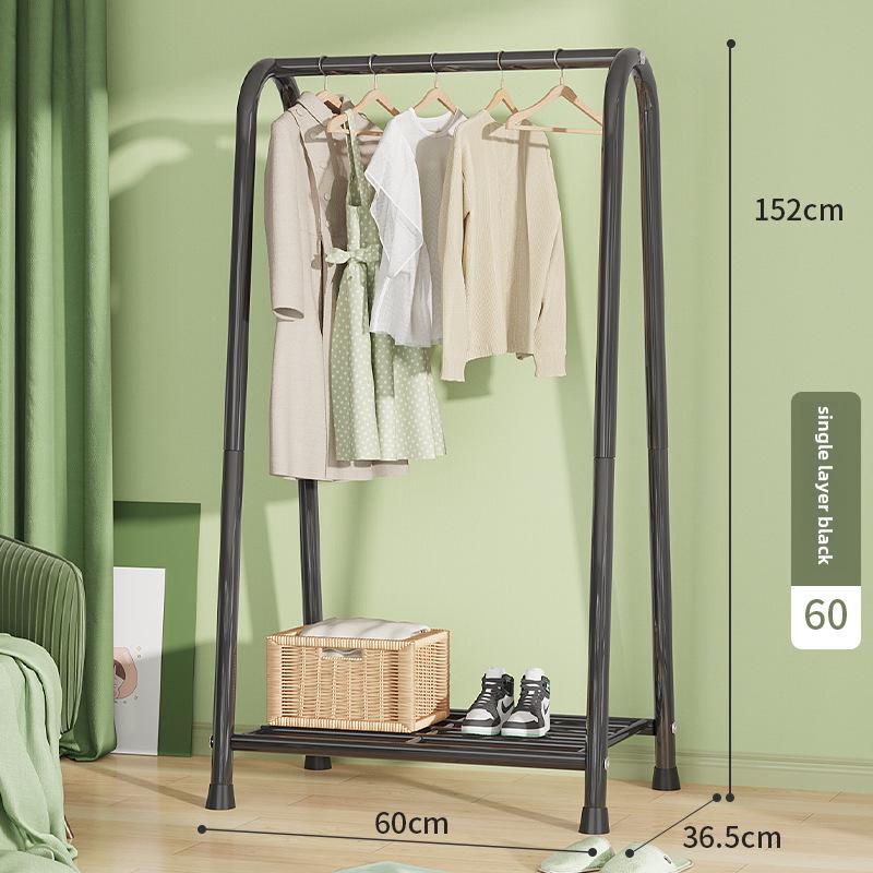 Space-Saving Dual-Layer Clothes Hanger & Drying Rack for Bedroom