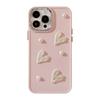 Three dimensional Pearl Love Apple 17 Mobile Phone Case Iphone16 Laser 11 Suitable for 13promax Temperament 12 Soft 14