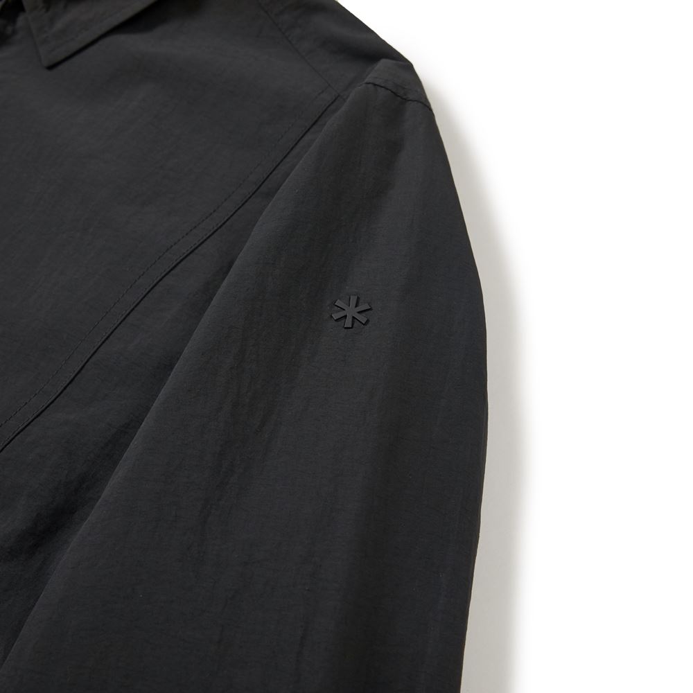 SNOWPEAK Campfl Women's Collar Windbreaker Dark Charcoal (S24FWCWB17)