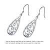 1 Pair Lady Fashion Earrings Retro Style Hollow Decoration Bohemia Ears Pendants Jewellery Presents Accessories Working