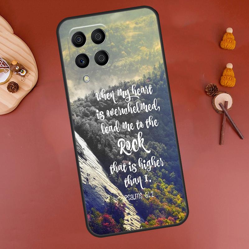 Bible Verse Case For Samsung Galaxy M33 M21 M31 M16 M36 M56 M53 M13 M12 M32 M52 M15 M55 M14 M35 M34 M54