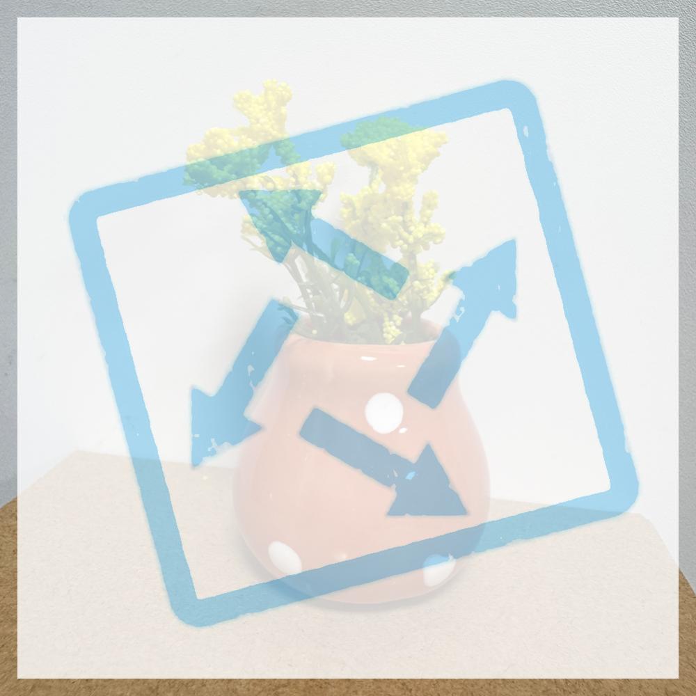 Cute Plant Fridge Magnets Mini Ceramic Vase Fridge Magnets Tiny 3D Plant Vase for Refrigerator Decoration Kitchen Office