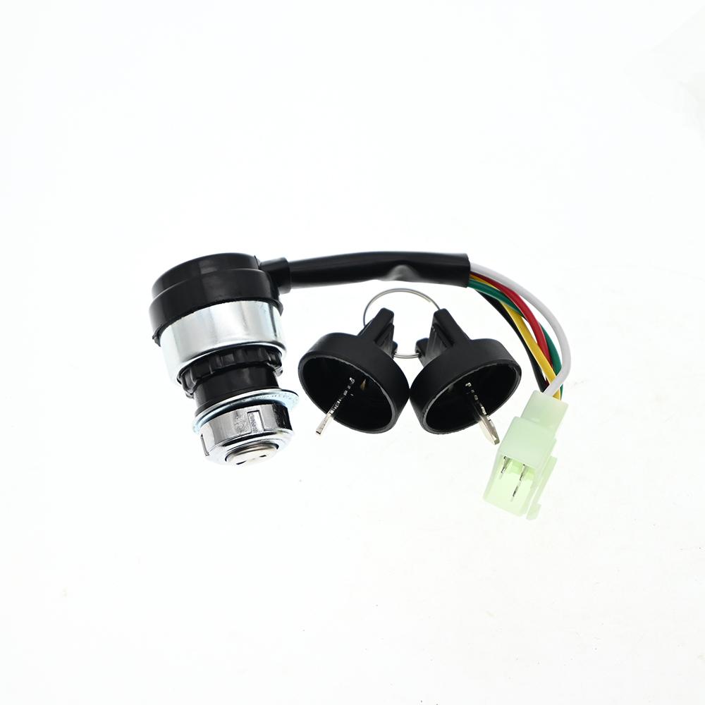 USERX Universal Motorcycle Five Pin Ignition Key Electric Door Lock Power Switch For ATV 50cc 125cc 250CC Dune Buggy Go Karts