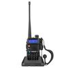 Bf-uv5r 5w Dual-band Walkie-talkie With Earphone Led Flashlight 1.5" Lcd Display Vhf 136~174mhz /