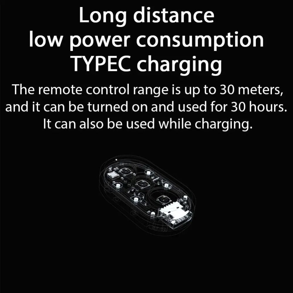 Shutter Control Bluetooth Remote Control Selfie Remote for DJI Action4/5pro Travel Photography