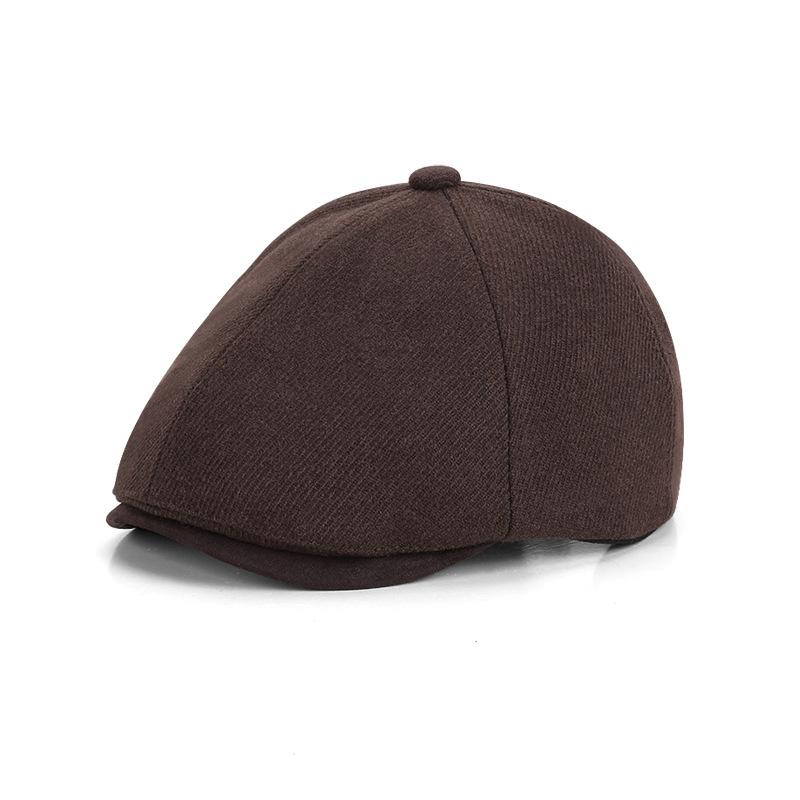Autumn and Winter Retro Forward Hat Fashionable Versatile Beret Literary Cap Children's High-end Sense of Face Small Painter Hat