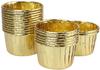 Golden Muffin Cups 50 Pcs