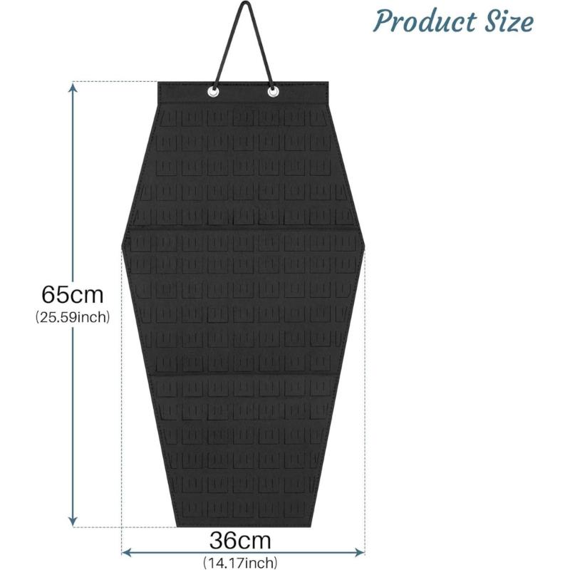 Wiszący uchwyt na odznaki Innowacyjne rozwiązanie do przechowywania odznak Kieszeń ekspozycyjna do kreatywnych przestrzeni i biur