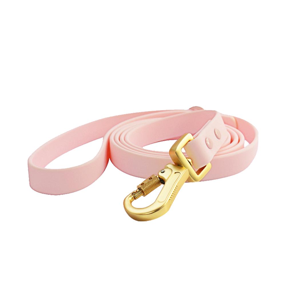 

Классический водонепроницаемый цветной ошейник для собак, набор поводков, прочный регулируемый ошейник из ПВХ с пряжкой и безопасный поводок с карабином для собак S neck 20-30cm