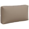 3 Piece Pallet Cushion Set Taupe Fabric
