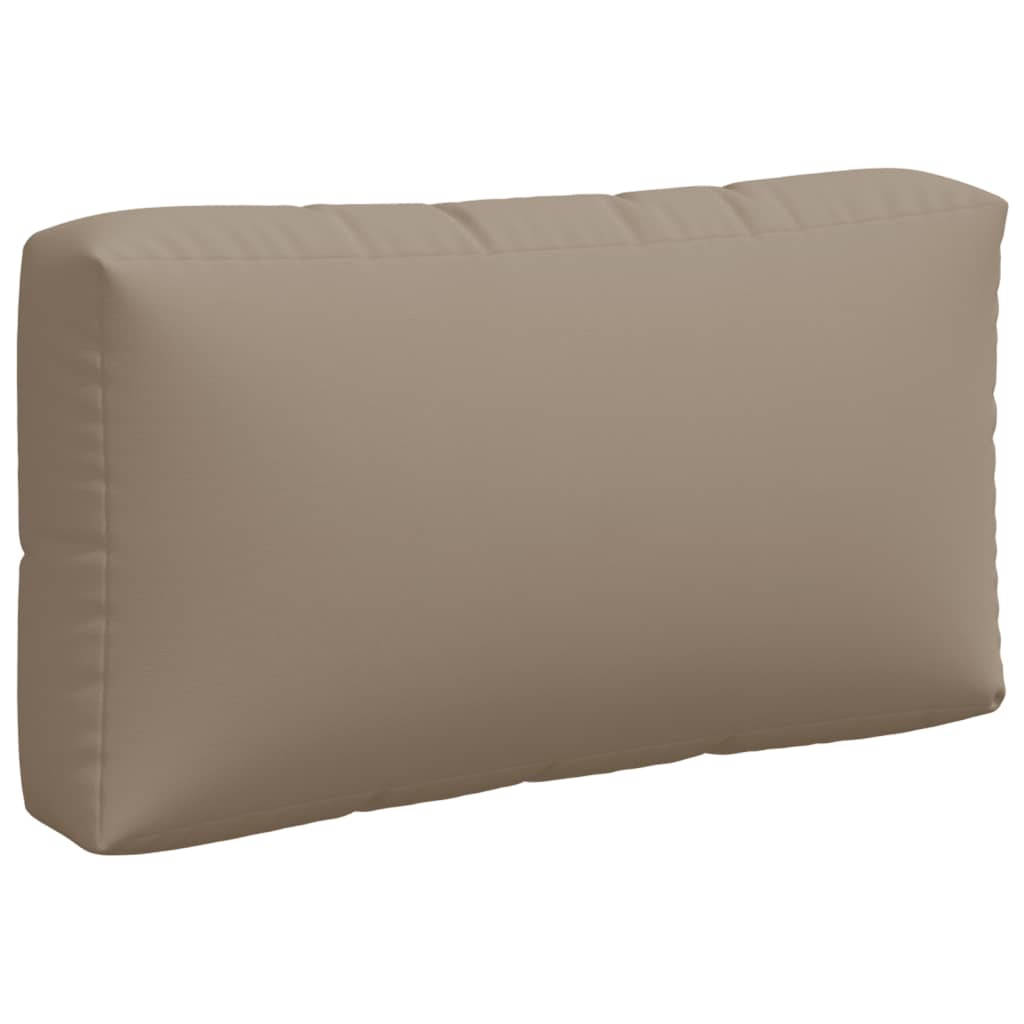 3 Piece Pallet Cushion Set Taupe Fabric