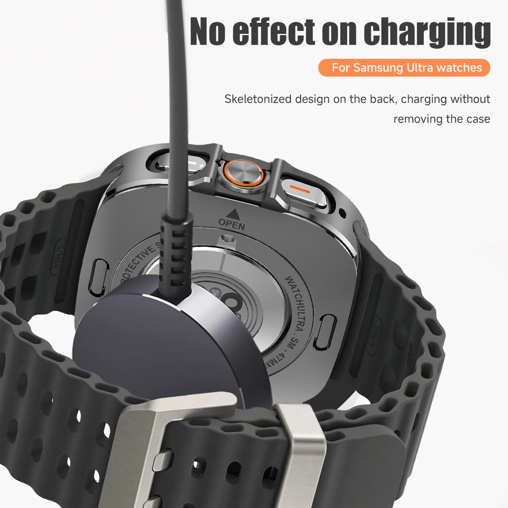 Metal Case For Samsung Galaxy Watch Ultra 2025 Case Accessories Hard Frame Metal Case for Samsung Galaxy Watch 7 Ultra 47mm