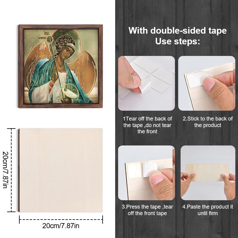 Russian Eastern Orthodox Church Wooden Wall Decor - Rustic Wooden Sign for Desktop, Door, Wall Decor - Ideal Gift for Friend & Family