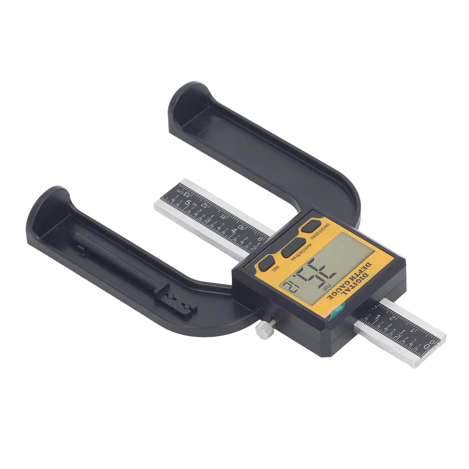 

Цифровой глубиномер от 0 до 80 мм Высокоточный многофункциональный цифровой глубиномер