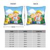 Cartoon B-Bob B-Builder Pillow Case  Custom Pillow Cover For Living Room Sofa Fashion Pillowcases