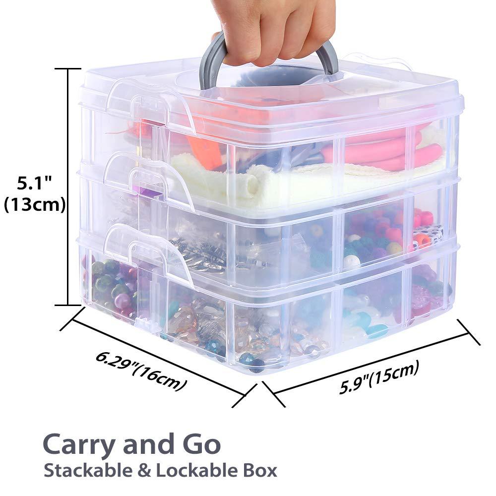 Luxury Jewelry Making Kit Acrylic Crystal Shaped Bead Bracelet Pendant Jewelry Making Combination Set