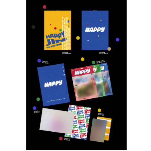 BTS JIN - 1st Mini Album [HAPPY] (Weverse Albums Ver.)