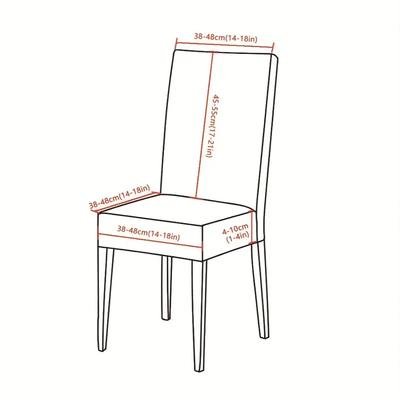 1PC Jacquard Chair Covers Stretch Leaves Printed All-inclusive Seat Covers for Dining Room Hotel Wedding Banquet Chair Protector