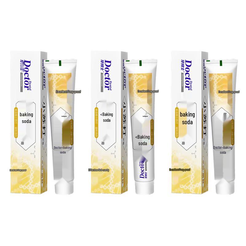 Dr. Dental Baking Soda Toothpaste 3-Pack