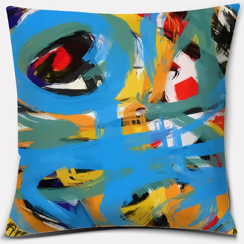 Furniture Decoration Graffiti Series Pattern Decoration Pillowcase Sofa Pillowcase Home Office Decoration