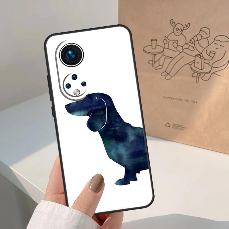

Cute Dachshunds For Honor Magic 7 Lite 5 6 8 Pro Case For Honor 400 200 90 70 50 X8c X8b X9a X9b X9c X9d Win Honor X9b
