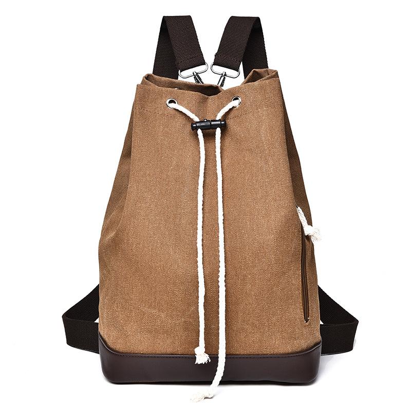 

Новый унисекс однотонный водонепроницаемый и дышащий деловой модный повседневный универсальный рюкзак для повседневного использования one size коричневый