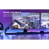 FIFINE USB Gaming Microphone Kit for PC,PS4/5 Condenser Cardioid Mic Set with Mute Button/RGB /Arm Stand,for Streaming Video-A6T