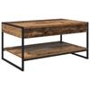 Coffee Table Reclaimed Wood Look 80 x 50 x 40 cm Wood Based Material