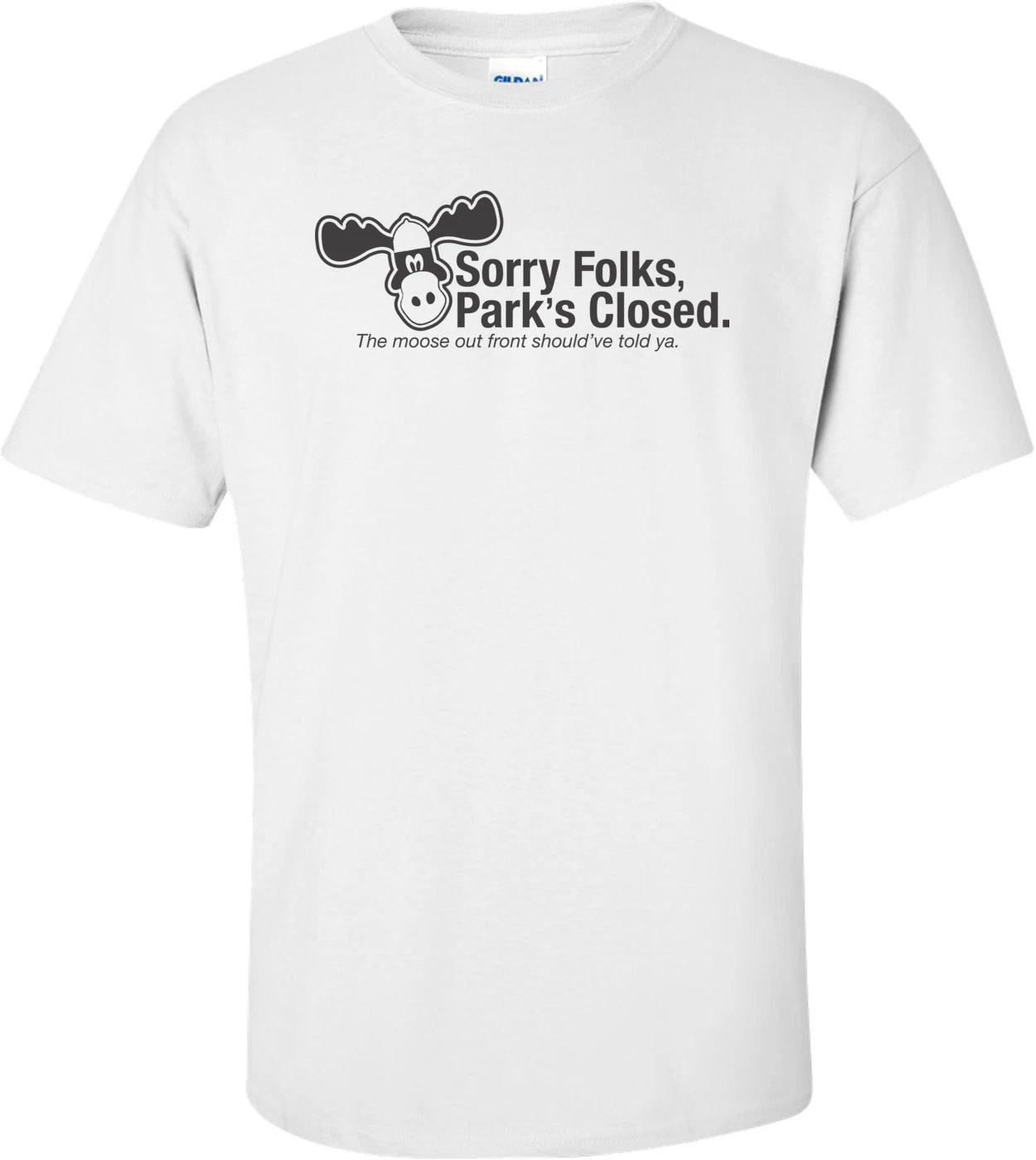 Sorry Folks Park s Closed National Lampoon s Vacation T-shirt L