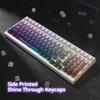 135 Key Side Printed Keycaps PBT Gradient Keycaps 75 Cherry Profile Minimalist Style Custom Keyboard Keycaps for Mechanical Keyboards Percent,
