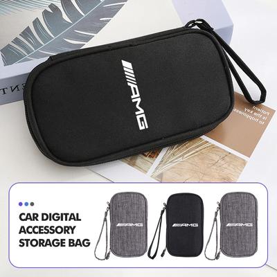 Hot 2026 For Benz Car Travel Organizer Bag Portable Waterproof Storage Bags For Mercedes Benz AMG W204 W205 W203 W211 W201 W210