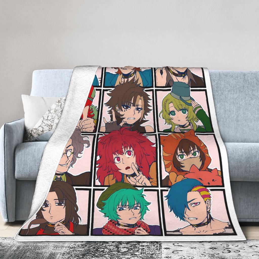 YTTD Anime Shin Sou Idk Sara Blankets Your Turn To Die Game Fuzzy Funny Breathable Throw Blanket for Home  Winter