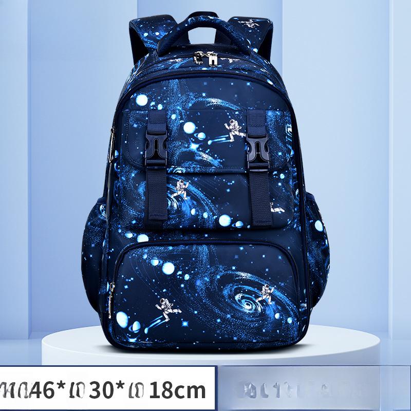 Primary School Bag, Men's Side Refrigerator Type Lightweight Children's Backpack, Student Bag