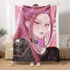 K-POP Anime Dívčí Skupina Čtyři Roční Období Měkká Teplá Přikrývka Celoroční Silně Pletená Polyesterová Přehoz na Postel, Kempování, Cestování Perfektní Dárek