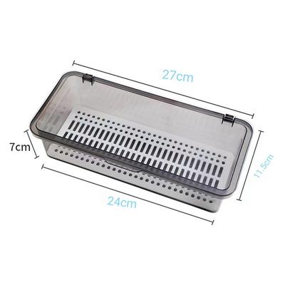 Tableware Storage Box Drain Chopsticks Household Dustproof Chopsticks Tube Kitchen Spoon With Lid Chopsticks Cage