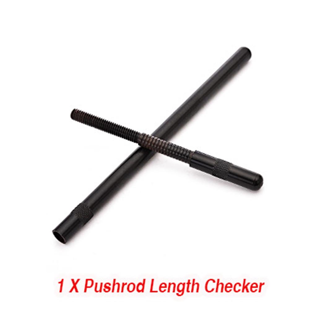 Comprimento Pushrod Motor Auto Car Rod Checkers 6,80" a 7,80" Teste Automóvel Push Medição Ajustável Verificação Pushrod