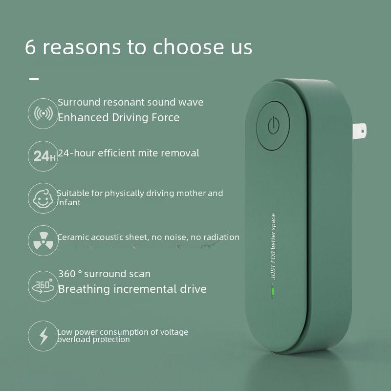 Wireless Ultrasonic Mite Remover & Pest Repellent Tool