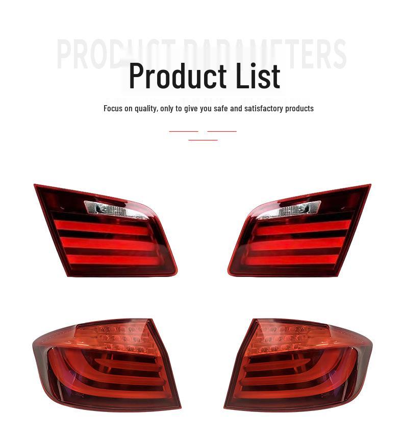 Compatible Taillights for BMW Models 2011-2026: F10, F18, G30, G38, G60, G68 - Inner & Outer
