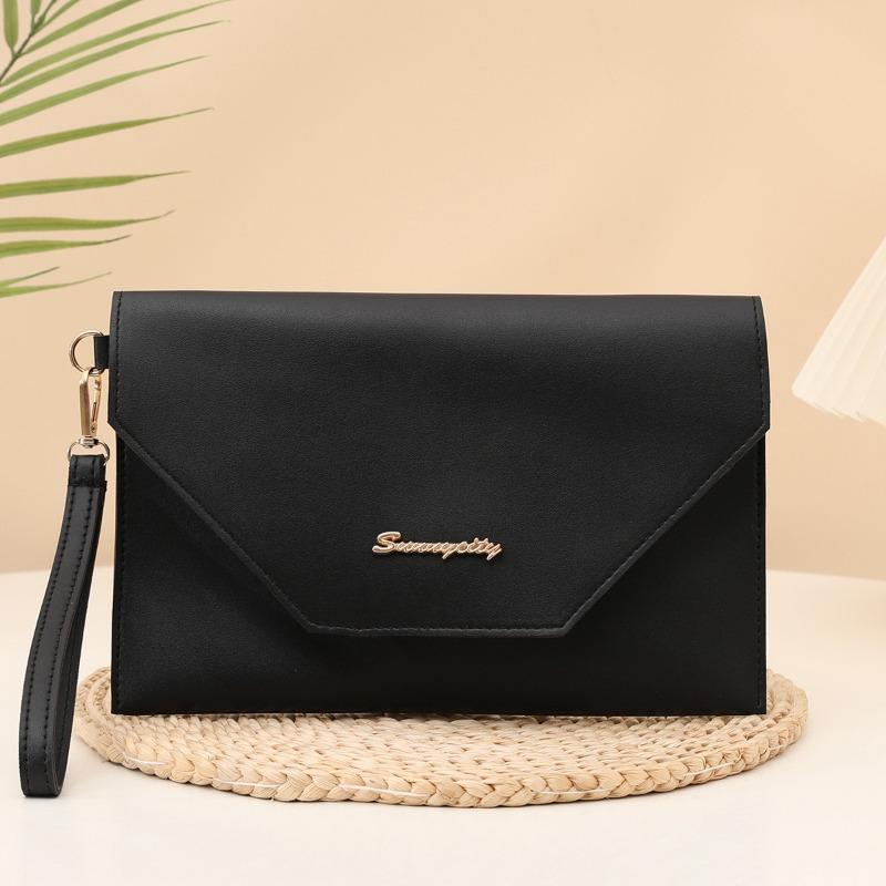 

Handbag Women s Fashion Handbag Underarm Bag Simple Handbag Envelope Bag чёрный