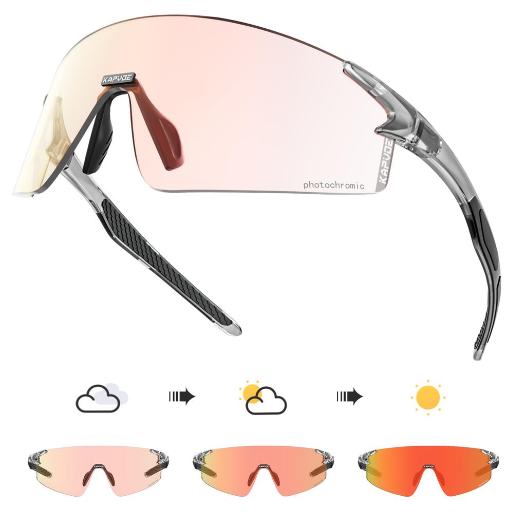 Kapvoe Cycling Sunglasses Fashion for Men Bike Glasses Cycle Women Sports Bicycle MTB Fishing Hiking Riding Eyewear UV400