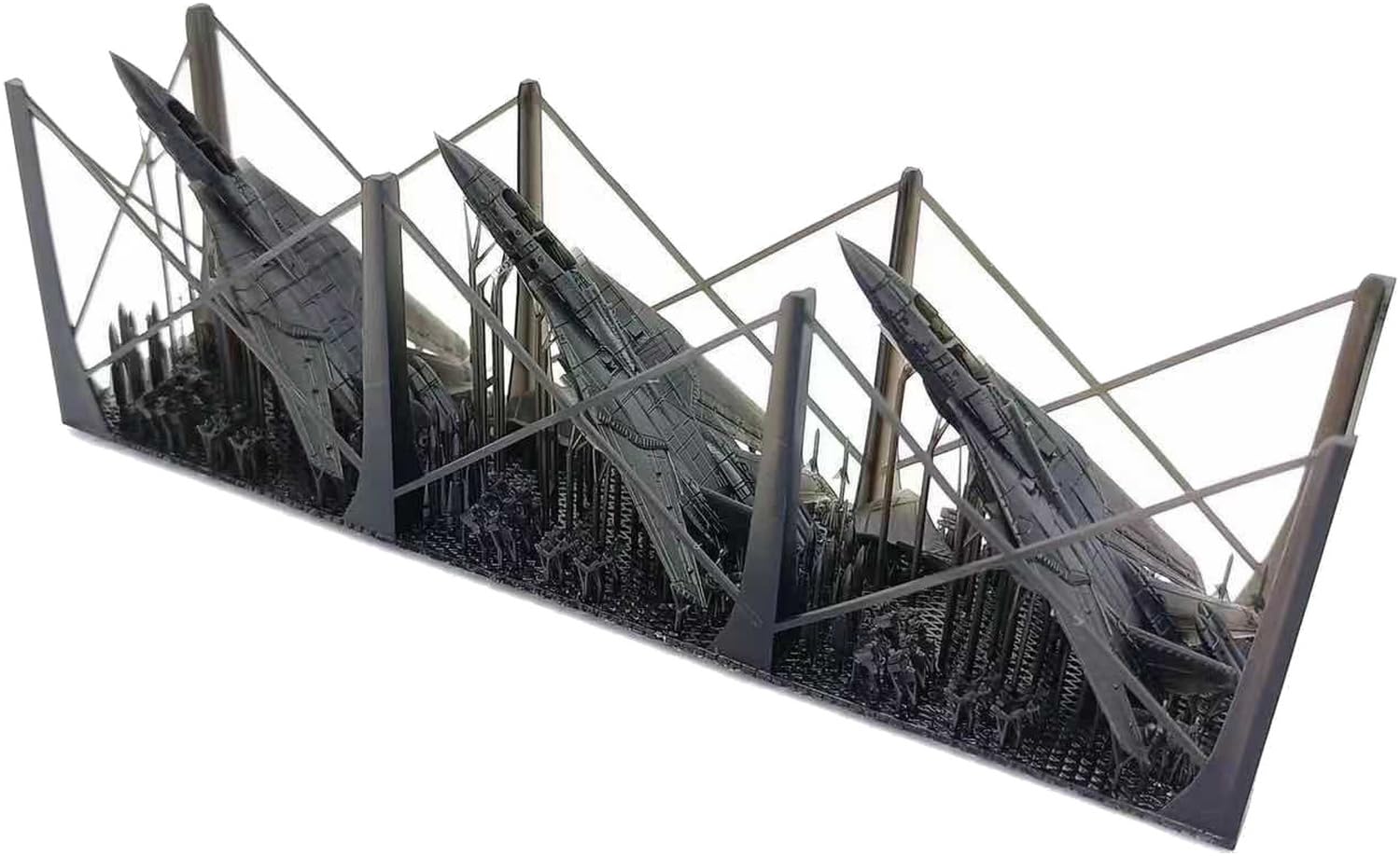 

Bunker Studio 1/350 American F-14A/B/D Tomcat (Wings Swept), Set of 3, Resin Kit, BSTWS35210