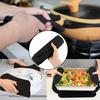 Silicone Wavy Insulated Pot Holder & Coaster - Anti-scald Square Placemat for Kitchen & Dining Table