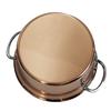Pearl Metal Shabu-Shabu Pot, 14cm, Gas Stove Only, Copper Pot, Made in Japan, HB-1381
