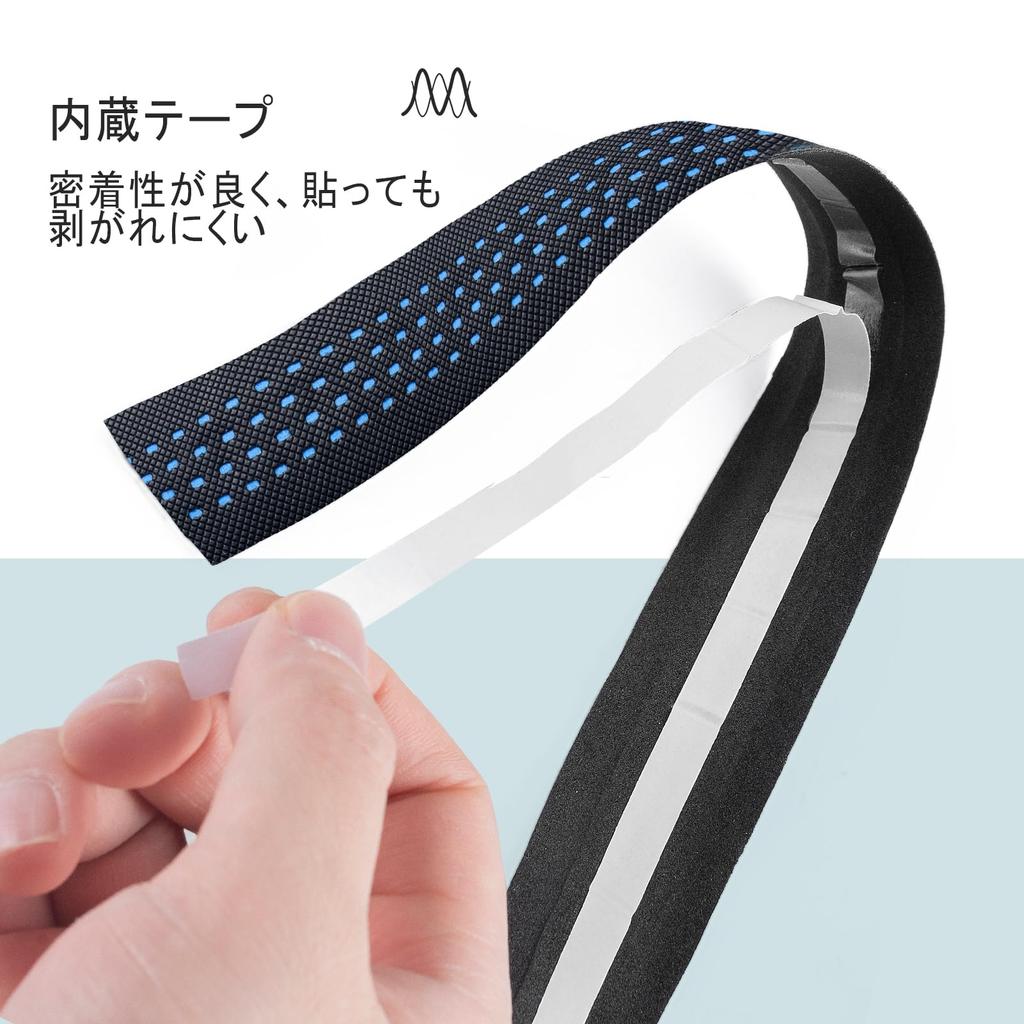 ROCKBROS Road Bike Bar EVA Bicycle Grip Shock Set of with End Available In and Blue Tape, + PU, Tape, Absorbing, Cushioned, Anti-Slip, 2, Breathable,