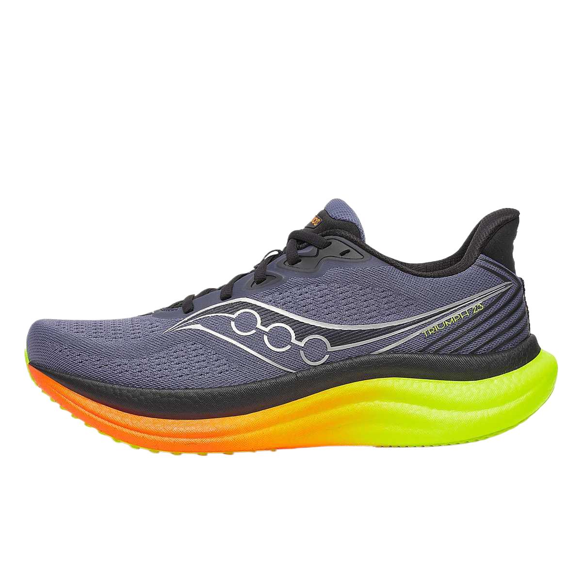 SAUCONY Triumph Victory 23 Амортизация Низкий верх Обувь для бега на длинные дистанции Мужская Серая Оранжевая Saucony S21023-99 44.5