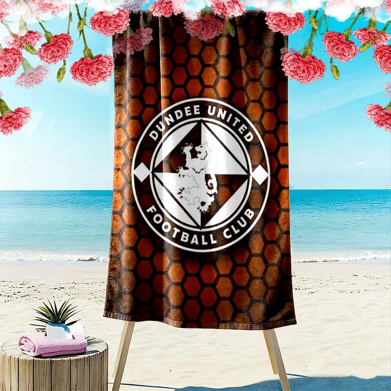 Dundee Fc Print Beach Towel Large Soft Quick Dry Towel For Beach Camping Swimming