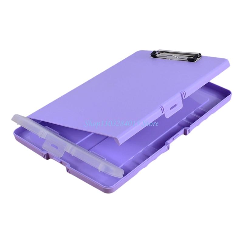 R6FF Clipboard with File Case and Pen Case Document Organiser Clipboard 254x365mm
