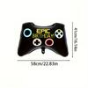 2-Pack, 20inch Game Controller-Style Aluminum Foil Balloons, Suitable for Game-Themed Parties, Birthday Scene Decorations, and Creating a Gaming  