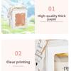 10pcs Top Quality Clear Window Packaging With Tags Folding Retro Boxes  Special Occasions
