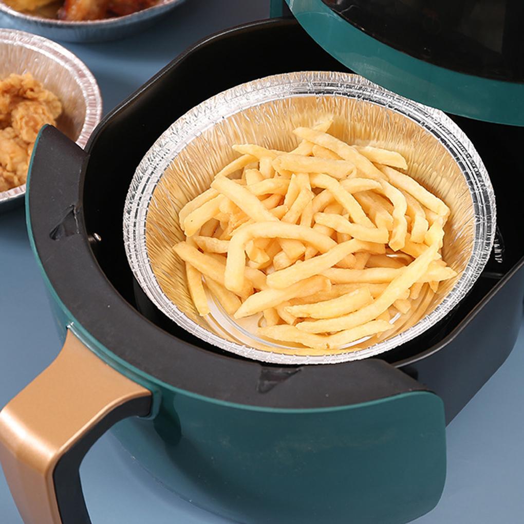 Disposable Aluminum Foil Plates Convenient And Flame-retardant Aluminum Foil Tray Multifunctional